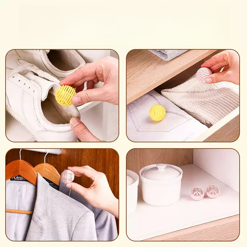 6Pcs/Pack Deodorizing Ball,  M - Shoe Deodorizer Ball recension och pris